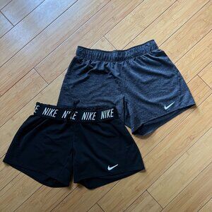 Two pairs of Nike Dri-Fit Shorts Size Small